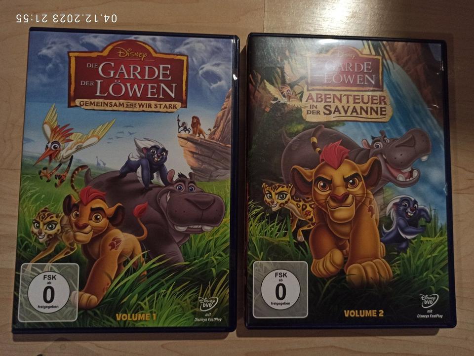 DISNEYs König der Löwen, Lion Guard, Simba u.a. DVDs, Puzzle...AB in Markneukirchen