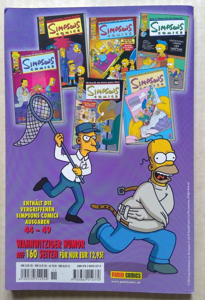 Simpsons Comics Sonderbände 11, 16, 19, 20 (Panini) in Donauwörth