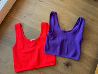 Crop Top New Yorker Gr XXS neon Shirt Tops 2 er Set Hessen - Hasselroth Vorschau