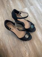 Tommy Hilfiger High Heels Schuhe Damen Gr. 37 blau Niedersachsen - Ankum Vorschau