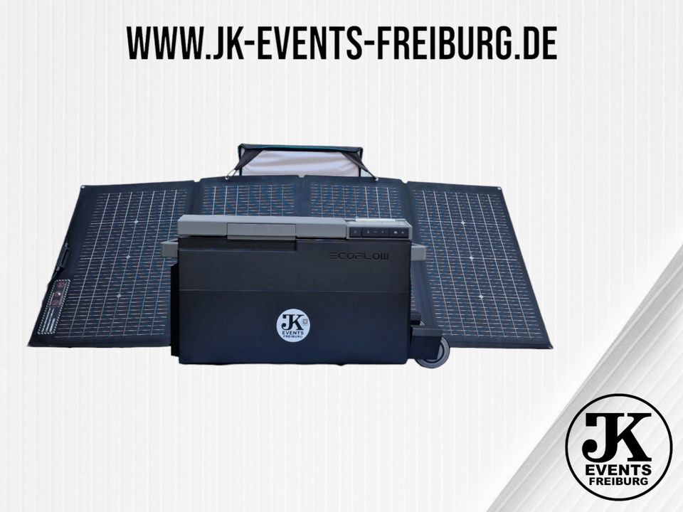 Ecoflow Kühlbox Glacier 38 Liter mit Eiswürfelmaker + Akku - Solar