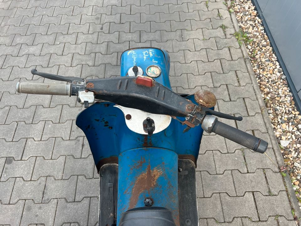 Simson Schwalbe KR51/2 KR51 1981 Moped Mofa Roller D39 in Osterweddingen