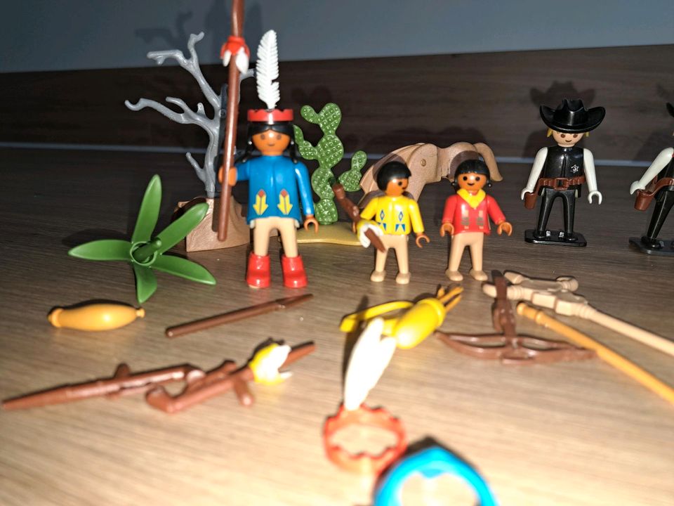 Playmobil Cowboy & Indianer in Waldfeucht