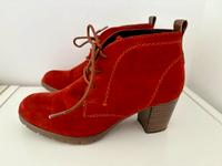 Marco Tozzi Stiefel Stiefeletten Schuhe bordeauxrot Gr. 36 Rheinland-Pfalz - Niederotterbach Vorschau