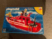 Playmobil 3128 - Feuerlöschboot mit Pumpe Wandsbek - Hamburg Lemsahl-Mellingstedt Vorschau