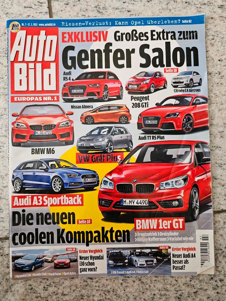 12 Heft Box Sport Auto Bild GQ connect Männer Jungs Magazin Comic in Augsburg