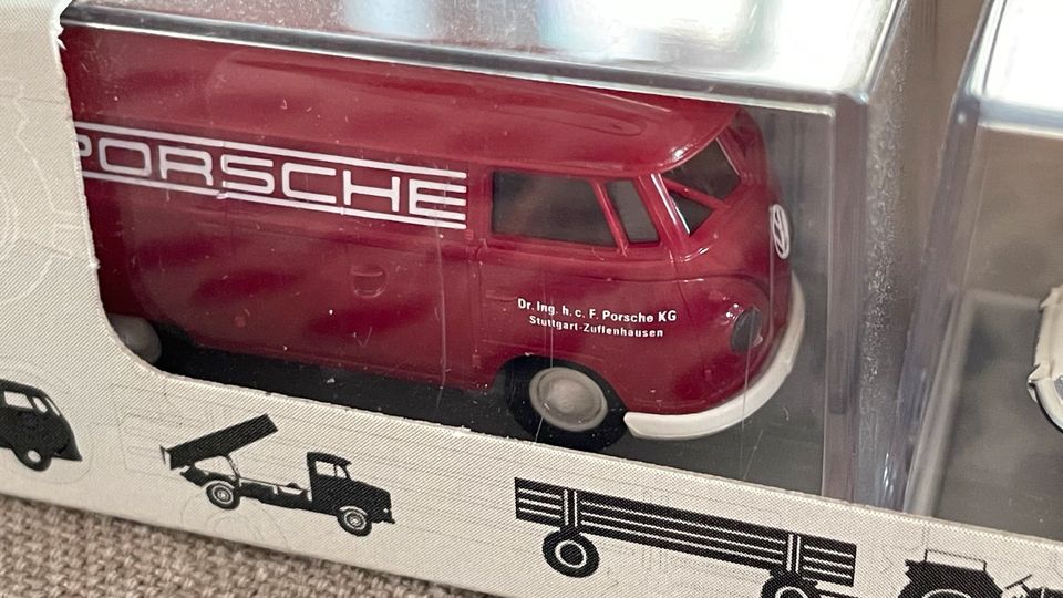 NEU OVP limitiert BREKINA PORSCHE 911 VW T1 RENNDIENST 1:87 in Erfurt