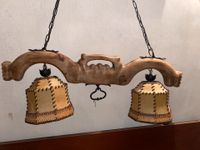 Urige Deckenleuchte Lampe Holz rustikal Hessen - Groß-Umstadt Vorschau