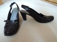 schwarze Slingpumps von Tamaris, Leder, Gr. 37 Bayern - Neunkirchen am Sand Vorschau