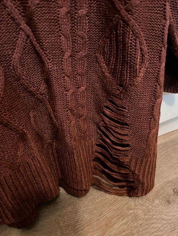 Damen Strickpullover, Rollkragenpullover, Shein,  Größe S/36 in Schwarzenbruck