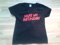 Gr.XL Neues EMP Shirt "make my monday" Gothic WGT Halloween Sachsen - Aue Vorschau