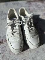PUMA Carina Street Sneaker | Weiß/Gold | Gr. 39 | guter Zustand Hessen - Rauschenberg Vorschau