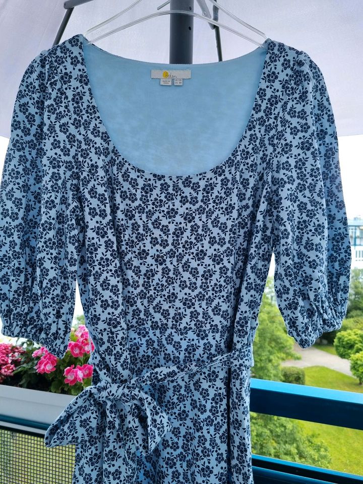 Sommerkleid von Boden blaue Blümchen Jerseykleid in München