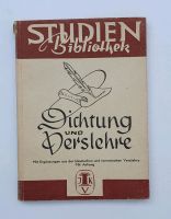 Studien-Bibliothek Dichtung und Verslehre,Poetik,Poesie,Heft,Buch Bayern - Pöttmes Vorschau