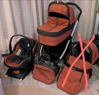 Kinderwagen PEG Perego mit Babyschale und Isofix Leipzig - Gohlis-Süd Vorschau
