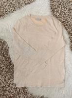 H&M schimmernder Pullover Glitzer  gold beige Silvester M Bayern - Hersbruck Vorschau