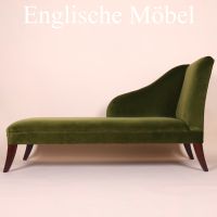 Englische Möbel Regency Chaiselounge Sofa Samt Mahagoni handmade Brandenburg - Potsdam Vorschau