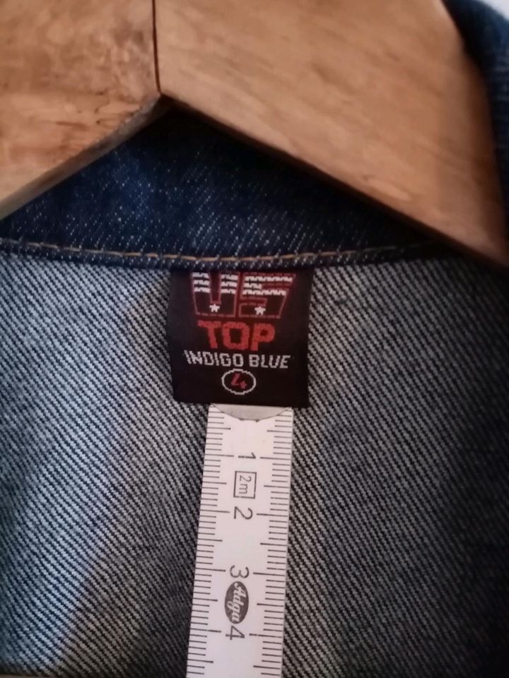 US Top Jeansjacke Größe L darkblue wie neu in Brieskow-Finkenheerd