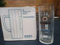 Bierkrug / Bierseidel Binding Wallenstein Karton 6x 0,5l West - Sindlingen Vorschau