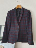 NEU Label Lab Anzug Check Suit Jacket Rot Blau Red Blue Skinny 36 Friedrichshain-Kreuzberg - Kreuzberg Vorschau