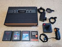 Atari 2600 original Woody Holzoptik top mit viel Zubehör Hessen - Naumburg  Vorschau