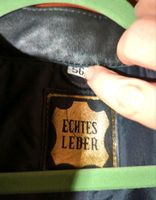 Motorrad Jacke Gr 56 / 54 echt Leder Bayern - Heldenstein Vorschau