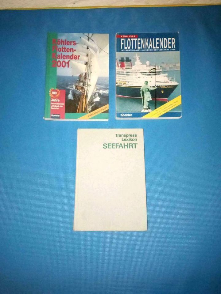 Köhlers Flottenkalender 2001 2000 Englisch für die Seewirtschaft in Sassnitz
