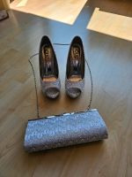 QUIZ Highheels Pumps Clutch Tasche Hochzeit weiss silber 5 38 Baden-Württemberg - Ditzingen Vorschau