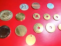 Konvolut alter Vintage Wertmarken coins münzen Nürnberg (Mittelfr) - Südstadt Vorschau