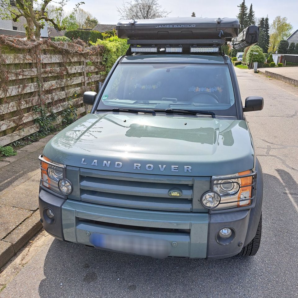 Land Rover Discovery 3, TDV 6 S, Bj. 2008, Camper mit Dachzelt in Hamburg