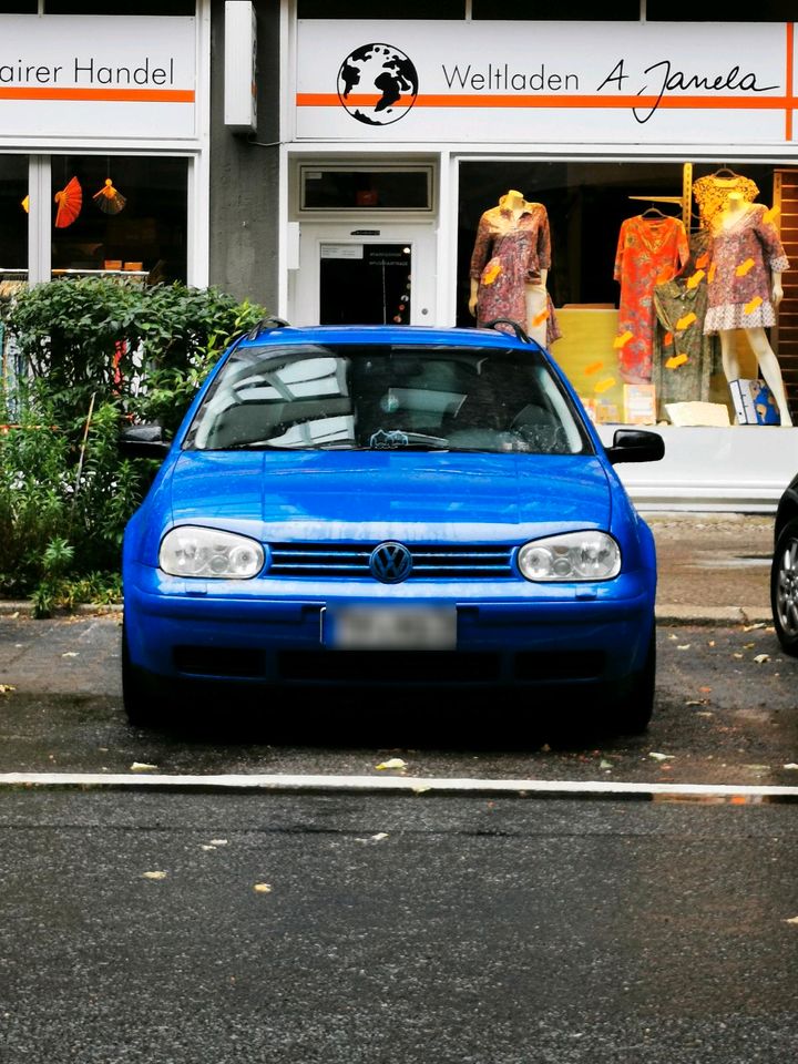 VW Golf 4 Variant 1.9 TDI Highline, Recaro, Wurzelholz, Tausch in Rüdersdorf