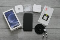 Apple iPhone 12 128GB schwarz in OVP mit Zubehör! Niedersachsen - Cuxhaven Vorschau