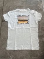 weißes Garcia T-Shirt mit Print und Schrift Gr.140/146, Wie neu Leipzig - Liebertwolkwitz Vorschau