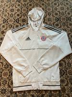 Adidas FC Bayern Jacke S Weiß | Vintage | CL Logo | Neu Schwerin - Krebsförden Vorschau