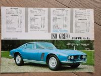 prospekt leaflet Volkswagen Iso Grifo & Iso Rivolta  english Aachen - Aachen-Mitte Vorschau