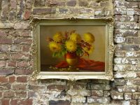 Gemälde, Öl auf Leinwand, Gelbe Blumen von H. Friedmann Aachen - Aachen-Brand Vorschau