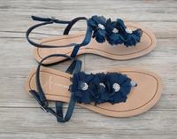 Sandalen Dunkelblau Gr.39 Niedersachsen - Uelsen Vorschau