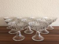 9 schöne DDR Glasschalen Eisbecher Dessert Vintage Retro Ostalgie Leipzig - Leipzig, Zentrum-Nord Vorschau