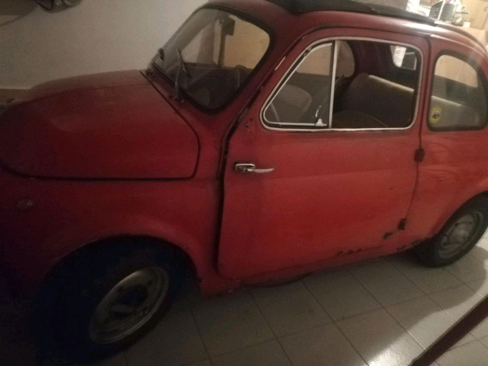 Fiat nuova 500 in Birkenau