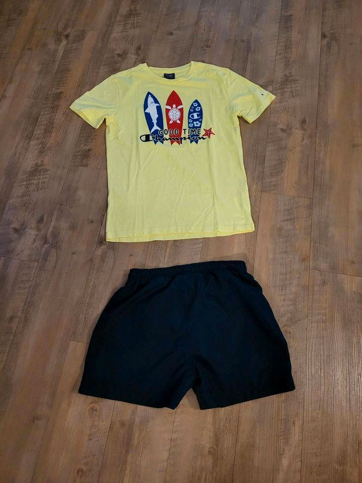 Champion❤Shirt❤Hose❤NEU❤Gr 164❤Sport❤Shorts❤wNeu in Ostheim