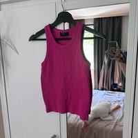Essentials Tanktop Pink | Größe M | Rippstrick Basic Bayern - Viereth-Trunstadt Vorschau