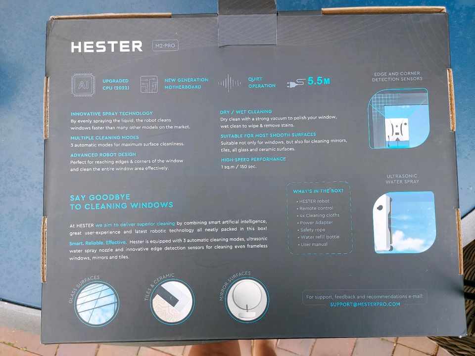 Fensterputzroboter Hester M2-Pro in Wiefelstede