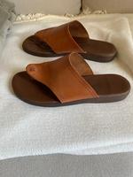 Leder Sandale-Zehentrenner, Gr.39-Top ! Nordrhein-Westfalen - Neukirchen-Vluyn Vorschau