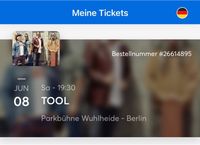 TOOL | Berlin | Parkbühne Wuhlheide | 08.06.2024 | 1-2x Tickets München - Sendling Vorschau