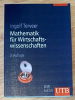Mathematik für Wirtschaftswissenschaften 3. Auflage Terveer Nordrhein-Westfalen - Altenberge Vorschau