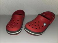 Kinder-Schuhe Crocs Gr.C12 (ca.29/30) rot Bade-Outdoor-Sandalen Leipzig - Anger-Crottendorf Vorschau