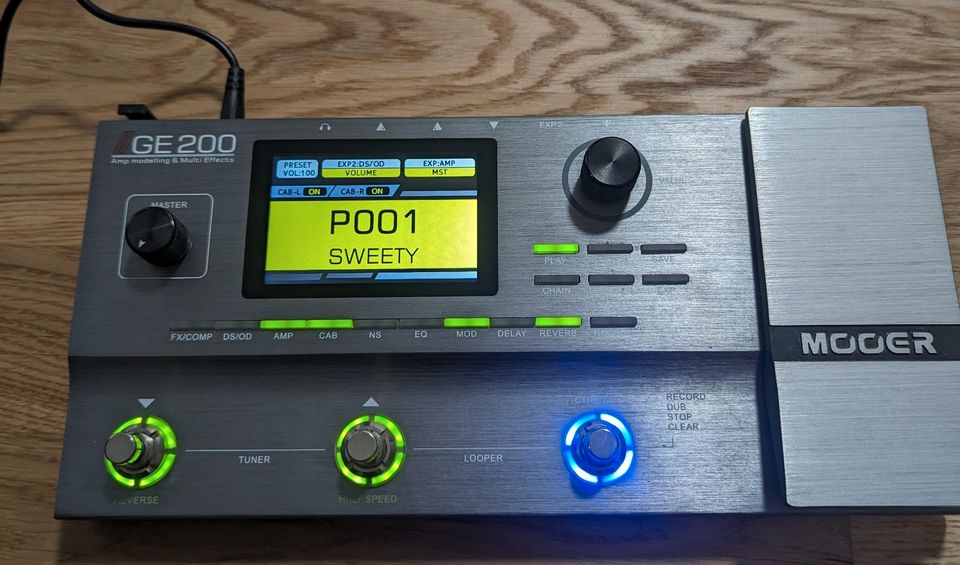 Mooer GE 200 Multieffekt E-Gitarre in Wolbeck