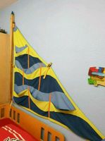 Jako-o Segel mit Mast Utensilo für Kinderzimmer/ Deko Nordrhein-Westfalen - Bergisch Gladbach Vorschau