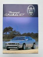 Prospekt brochure Maserati Ghibli GT und Ghibli Cup 1996 englisch Rheinland-Pfalz - Montabaur Vorschau