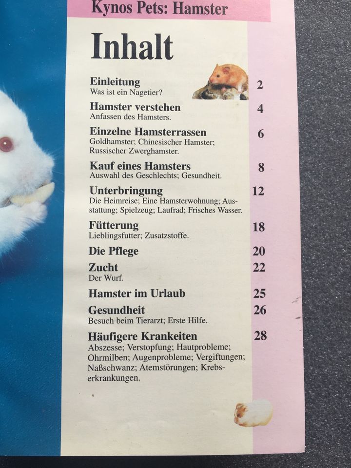 Hamster Buch von Bradley Viner -Kynos Pets- in Herzlake